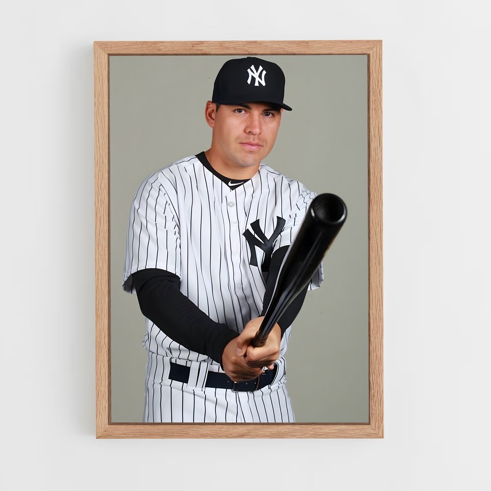 Poster Jacoby de ellsbury – affiche Baseball (vue 4)
